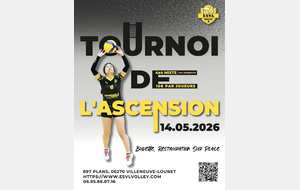Tournoi de l’ascension 2026