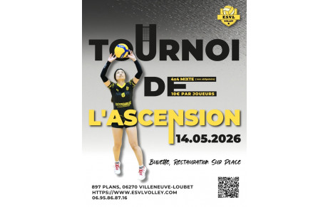 Tournoi de l’ascension 2026